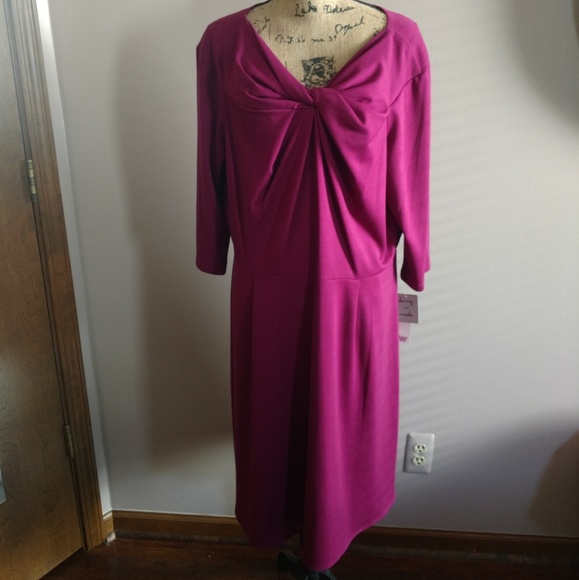 Dresses & Skirts - 🌻Danny & Nicole Beautiful Fushia Dress